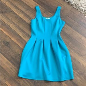 Bright blue Boston Proper dress